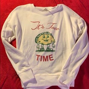 White Taco Crewneck